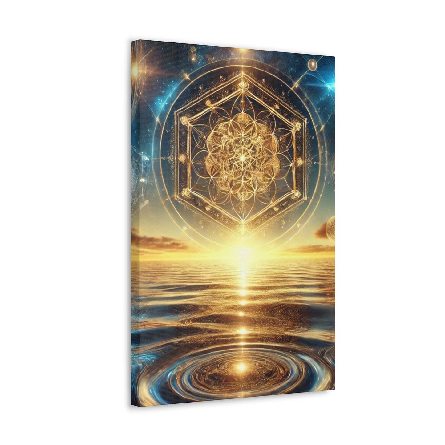 Sacred Geometry Art Canvas Ed. 96