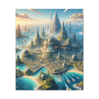 Dreams of Atlantis Art Canvas Ed. 5