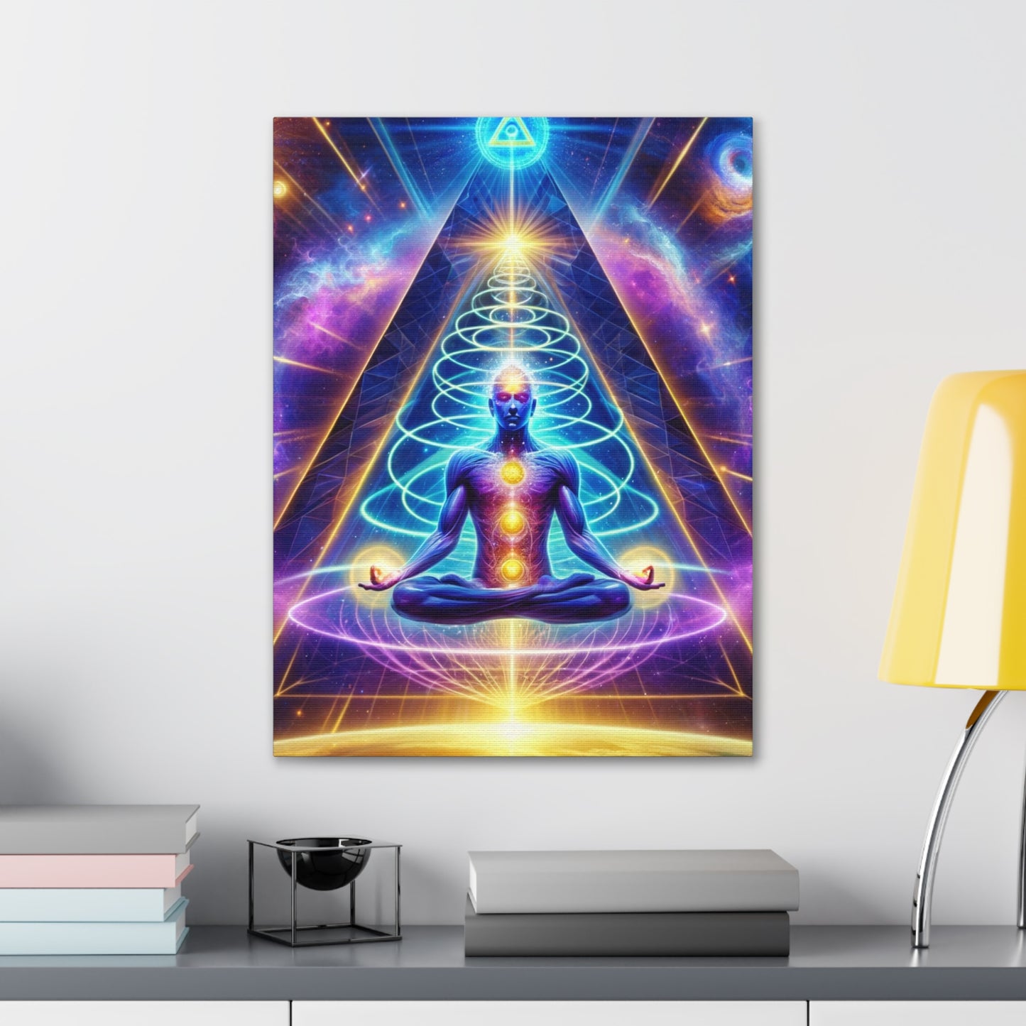 Quantum Entanglement Art Canvas Ed. 7