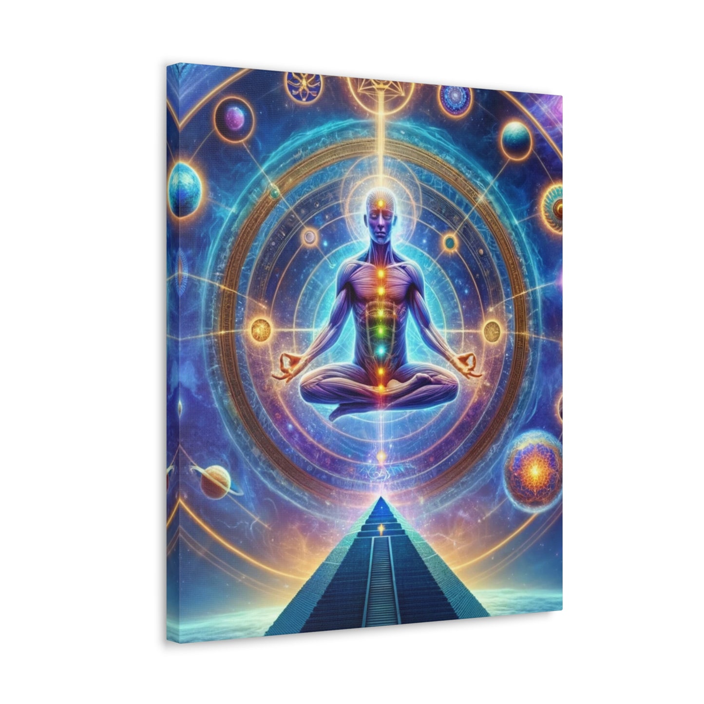 Quantum Entanglement Art Canvas Ed. 34