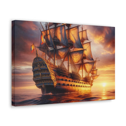 Voyage & Conquest Art Canvas Ed. 19