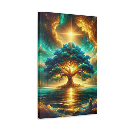 Trees of Light Art Canvas Ed. 10