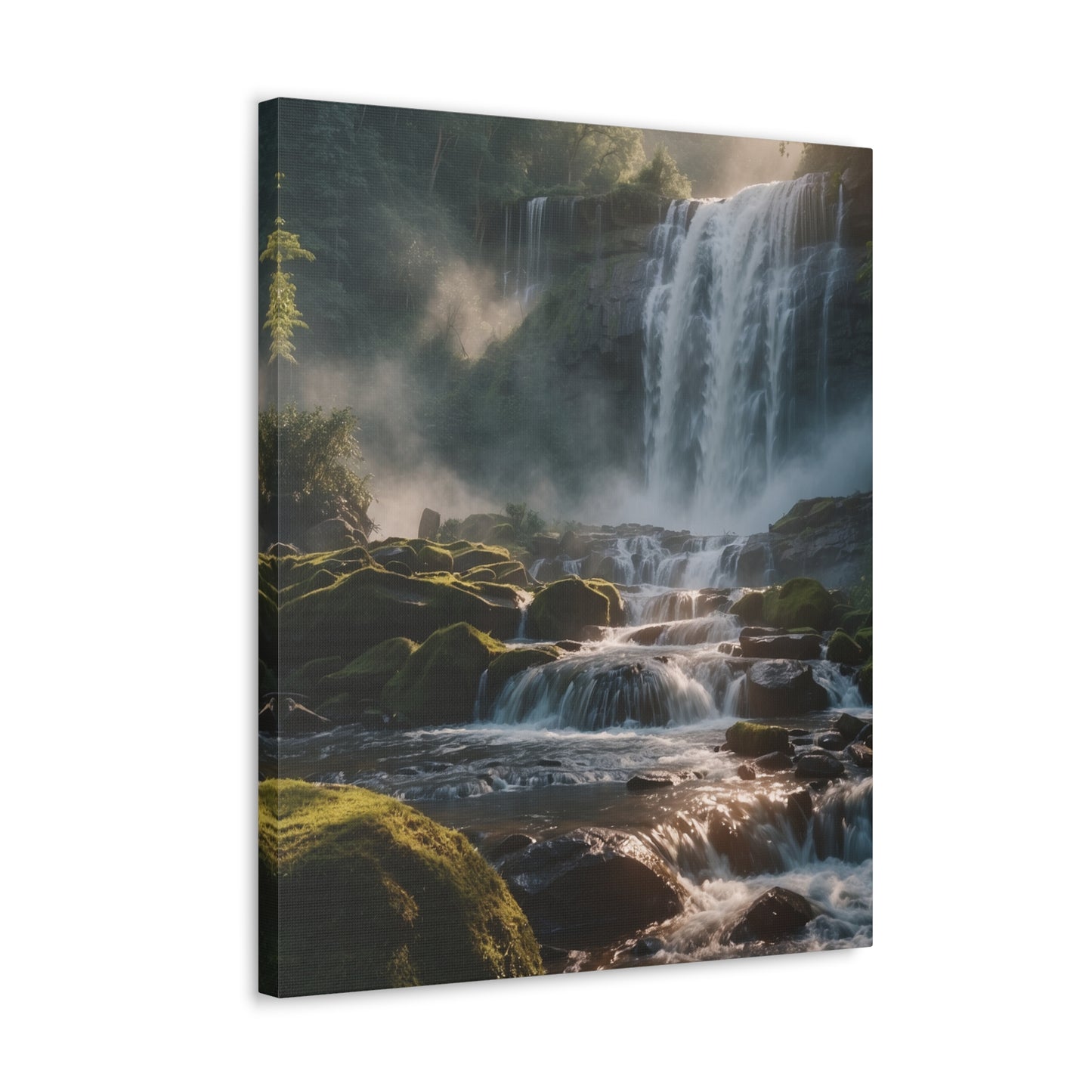 Majestic Waterfalls Art Canvas Ed. 15