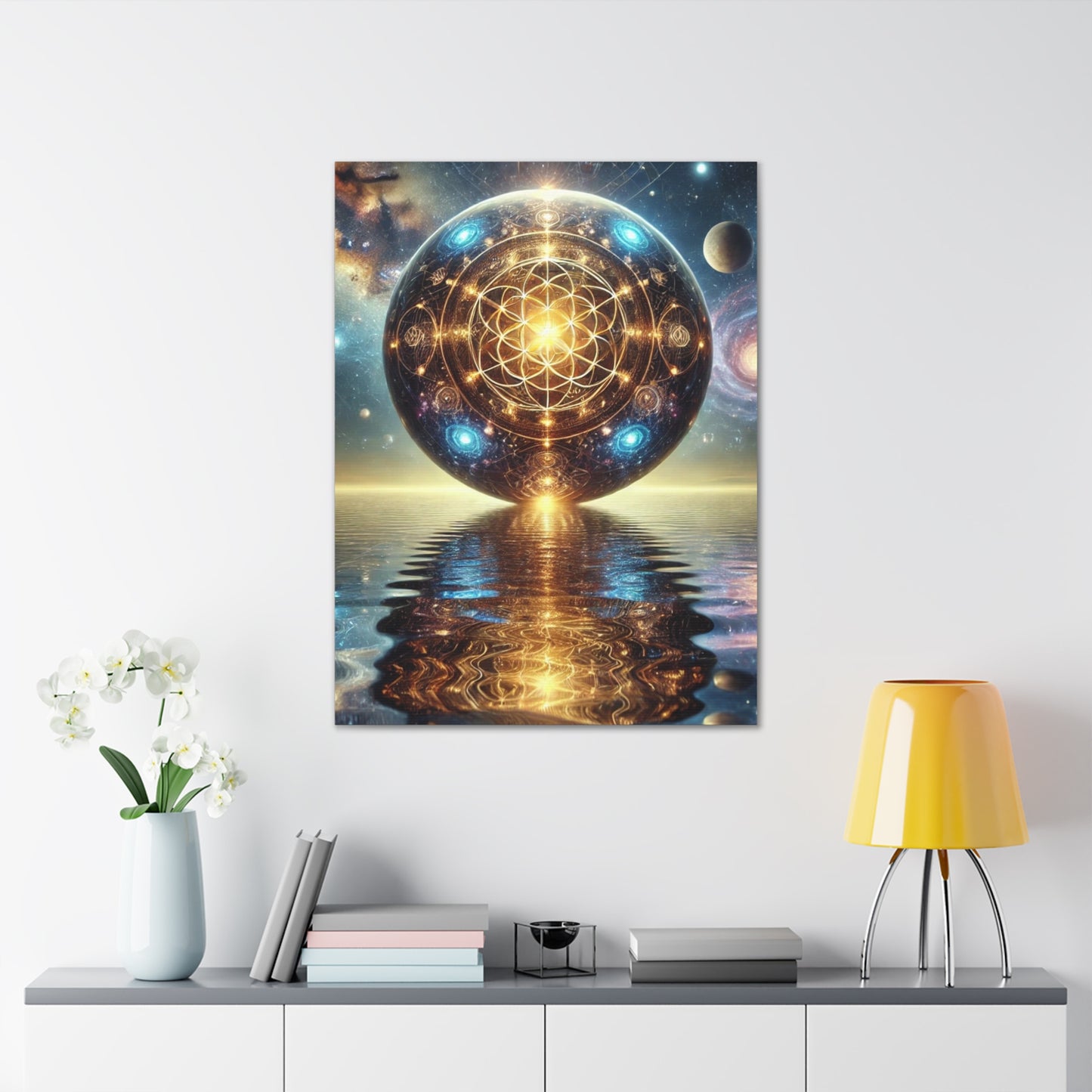 Sacred Geometry Art Canvas Ed. 50