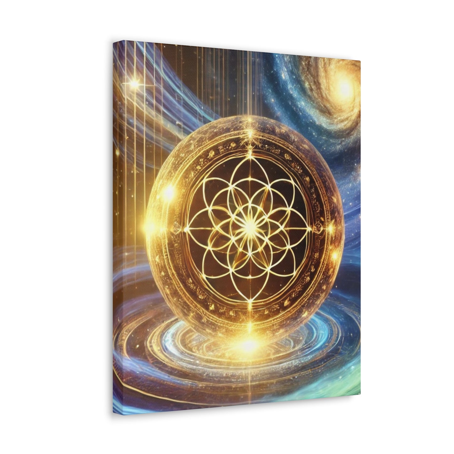 Sacred Geometry Art Canvas Ed. 57