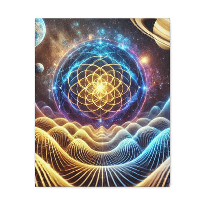 Sacred Geometry Art Canvas Ed. 8