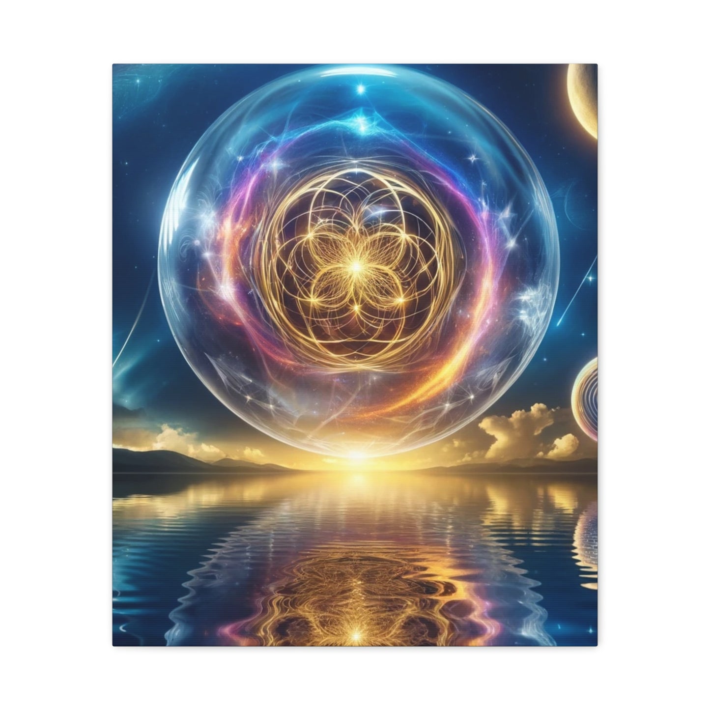 Sacred Geometry Art Canvas Ed. 15