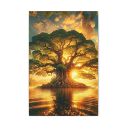 Trees of Light Art Canvas Ed. 4