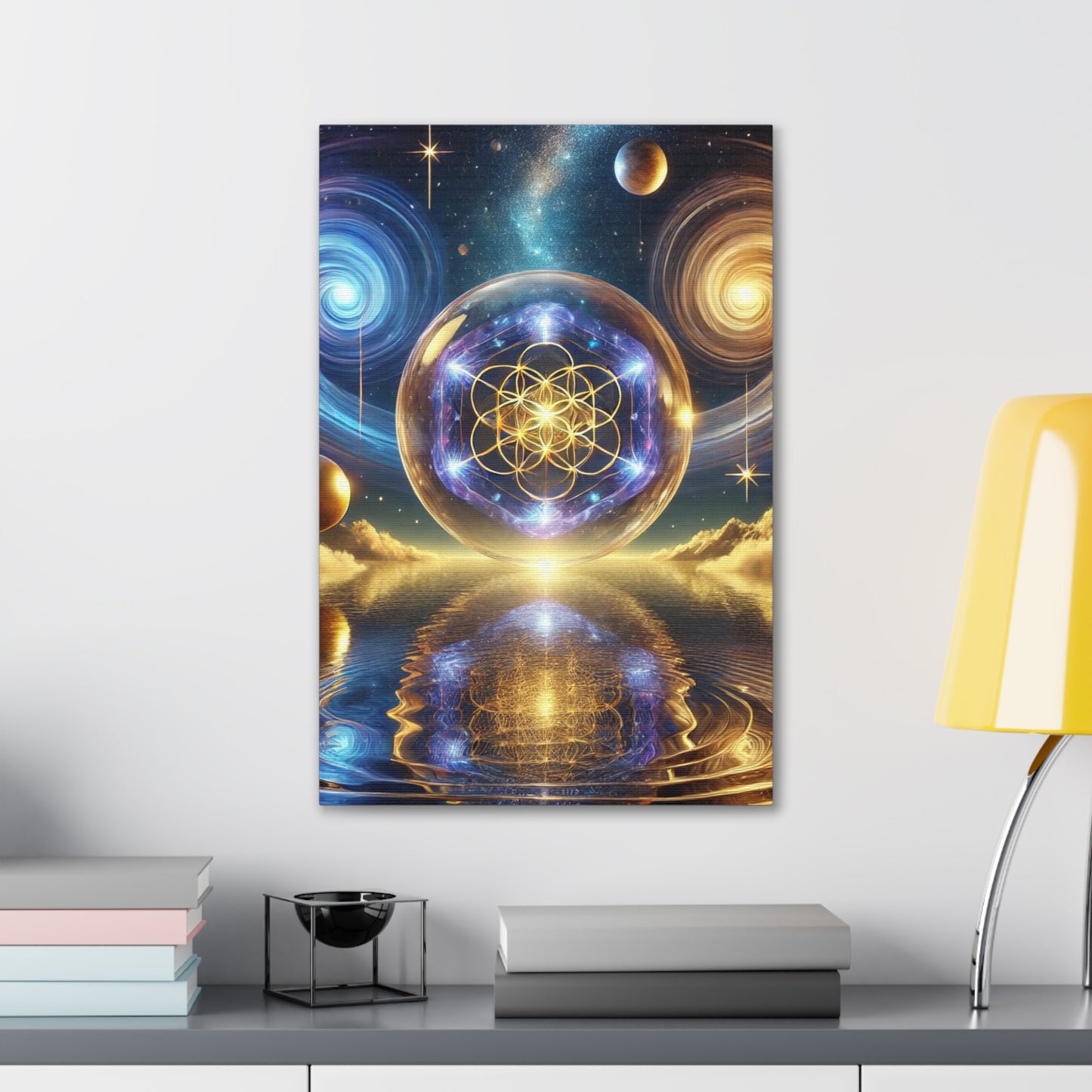 Sacred Geometry Art Canvas Ed. 20