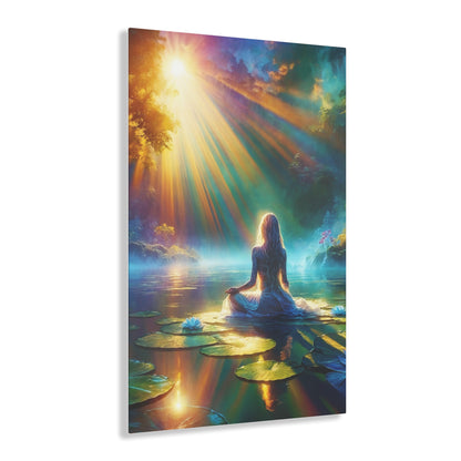 Blissful Lotus Acrylic Print Ed. 6