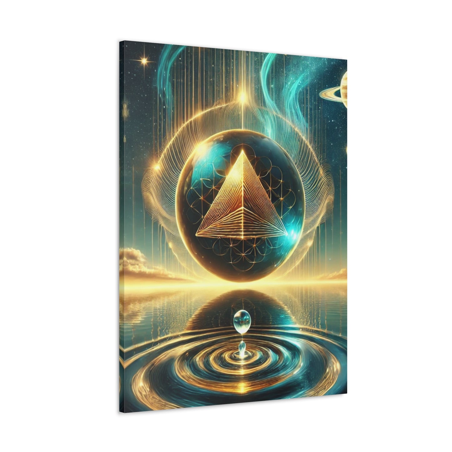 Sacred Geometry Art Canvas Ed. 35