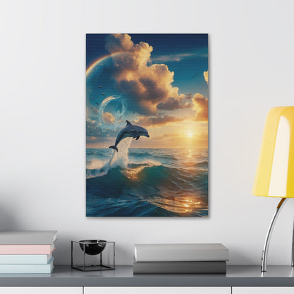 Serene Ocean Art Canvas Ed. 2