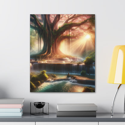 Trees of Light Art Canvas Ed. 23