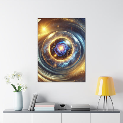 Energetic Orbs Art Canvas Ed. 14