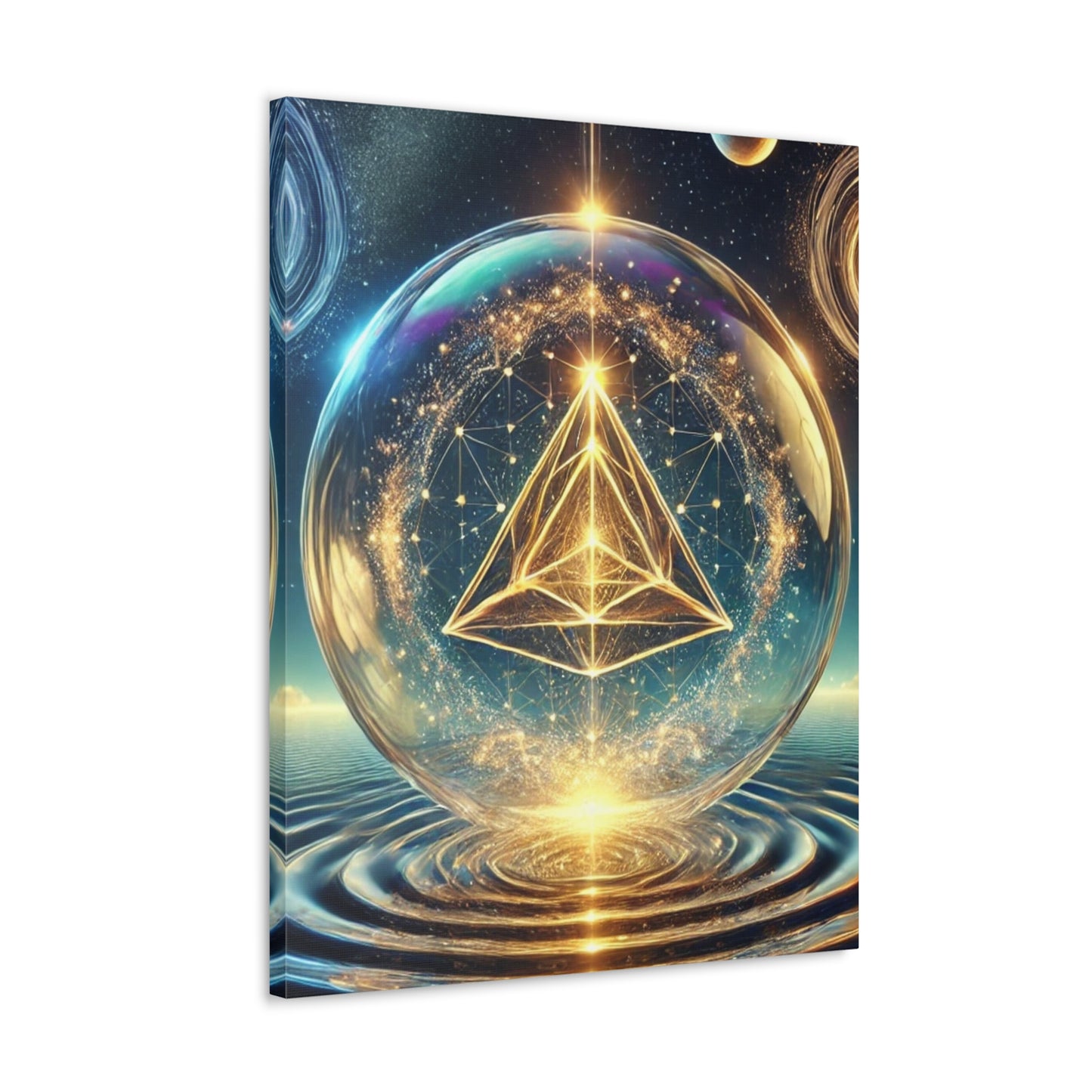 Sacred Geometry Art Canvas Ed. 34