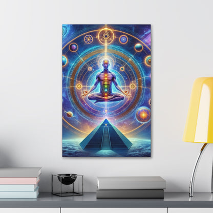 Quantum Entanglement Art Canvas Ed. 34