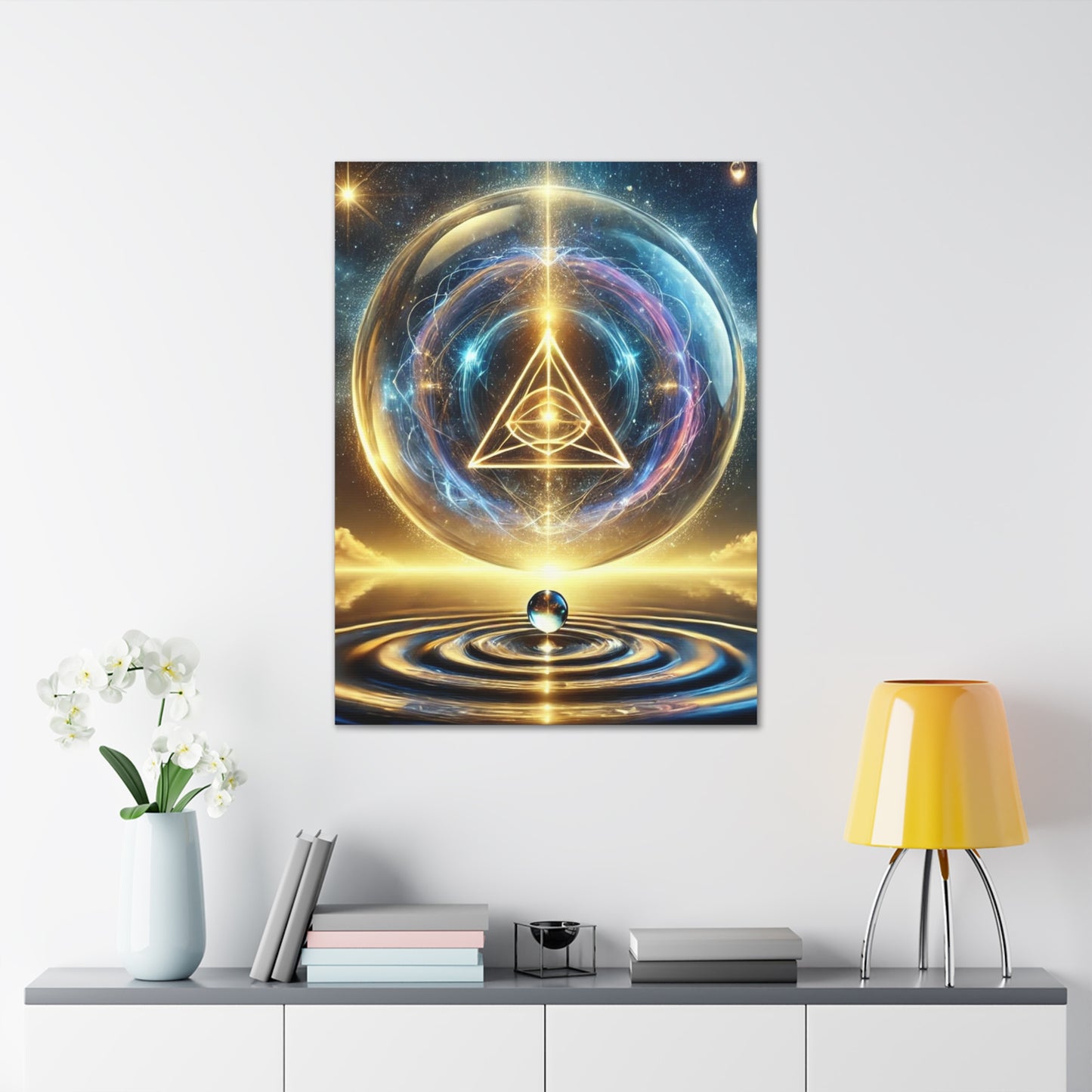 Sacred Geometry Art Canvas Ed. 33