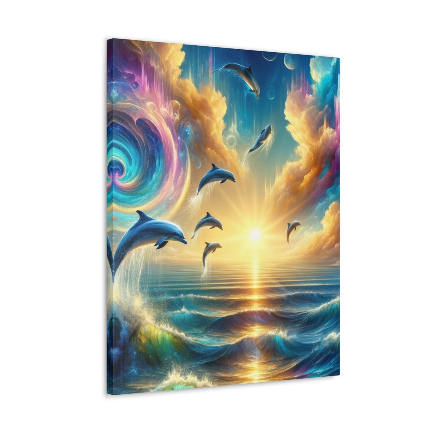 Serene Ocean Art Canvas Ed. 7