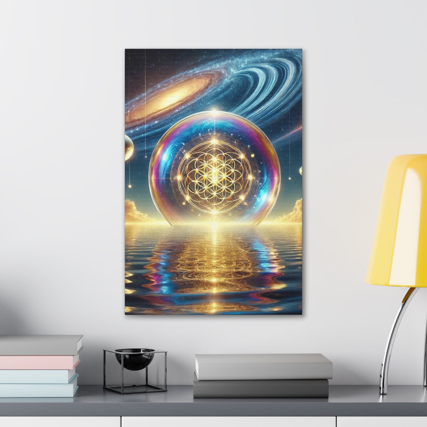 Sacred Geometry Art Canvas Ed. 22