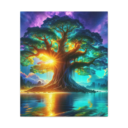 Trees of Light Art Canvas Ed. 14