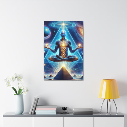 Quantum Entanglement Art Canvas Ed. 23