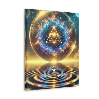 Sacred Geometry Art Canvas Ed. 31