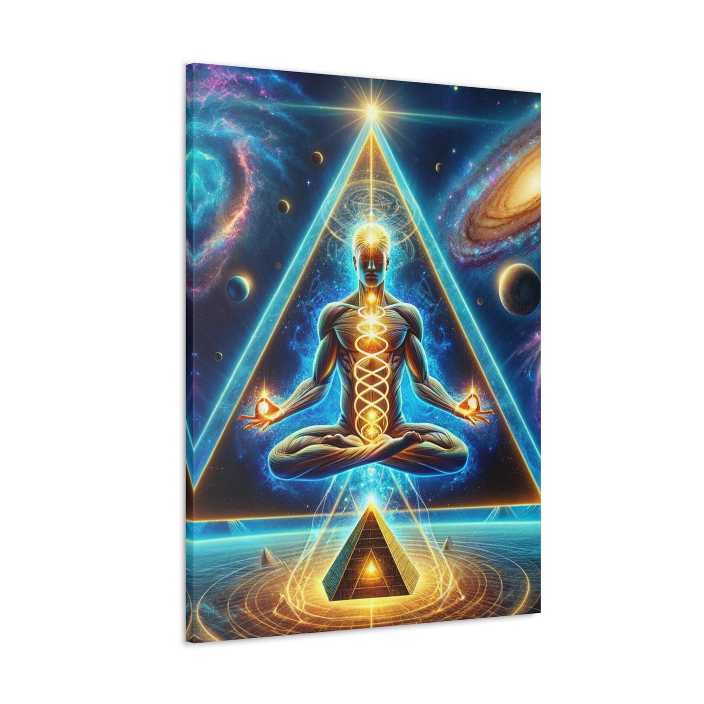 Quantum Entanglement Art Canvas Ed. 20