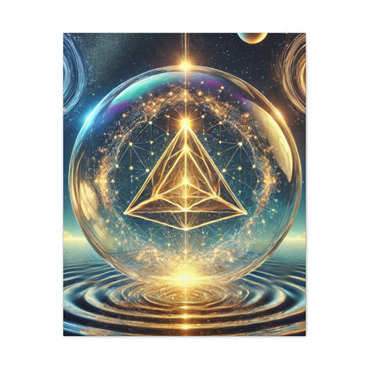 Sacred Geometry Art Canvas Ed. 34