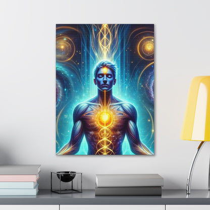 Quantum Entanglement Art Canvas Ed. 27