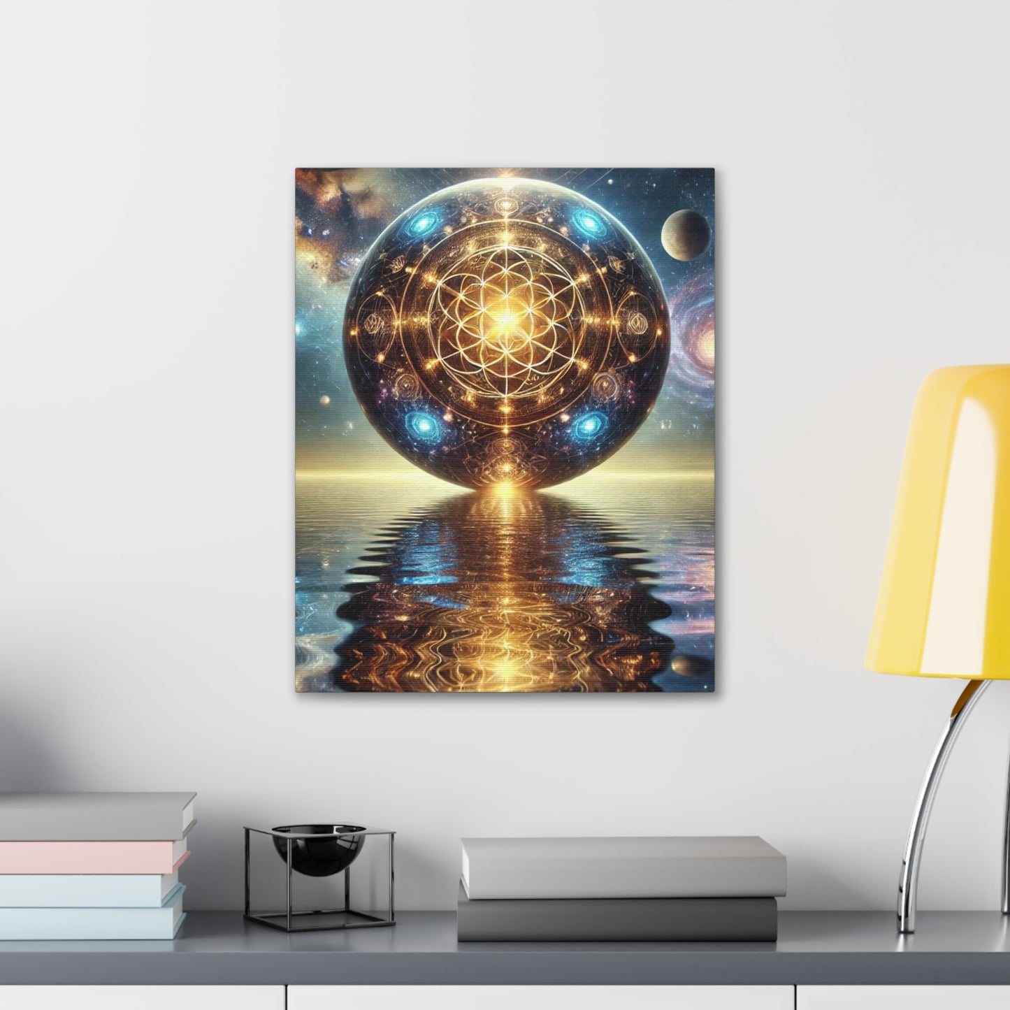 Sacred Geometry Art Canvas Ed. 50