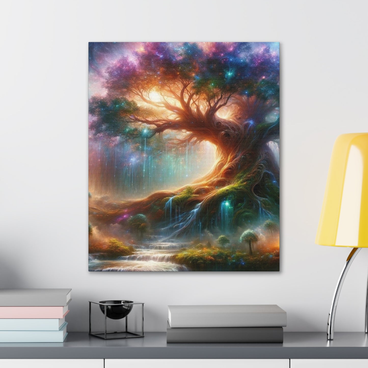 Trees of Light Art Canvas Ed. 2