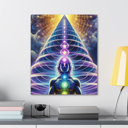 Quantum Entanglement Art Canvas Ed. 8