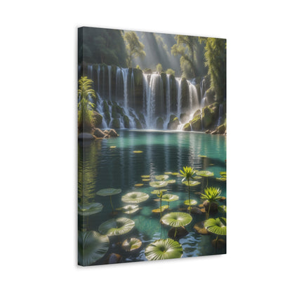 Majestic Waterfalls Art Canvas Ed. 24