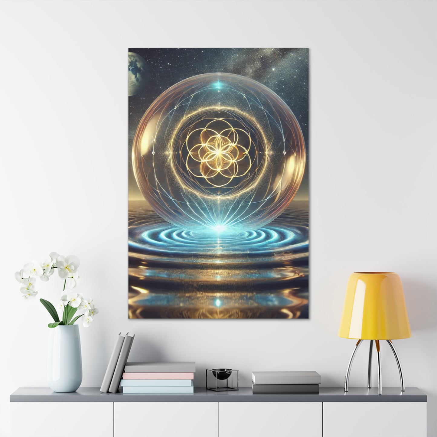 Sacred Geometry Art Canvas Ed. 10