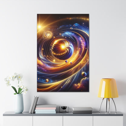 Energetic Orbs Art Canvas Ed. 5