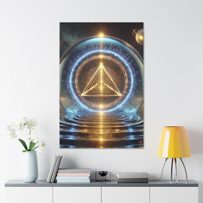 Sacred Geometry Art Canvas Ed. 38