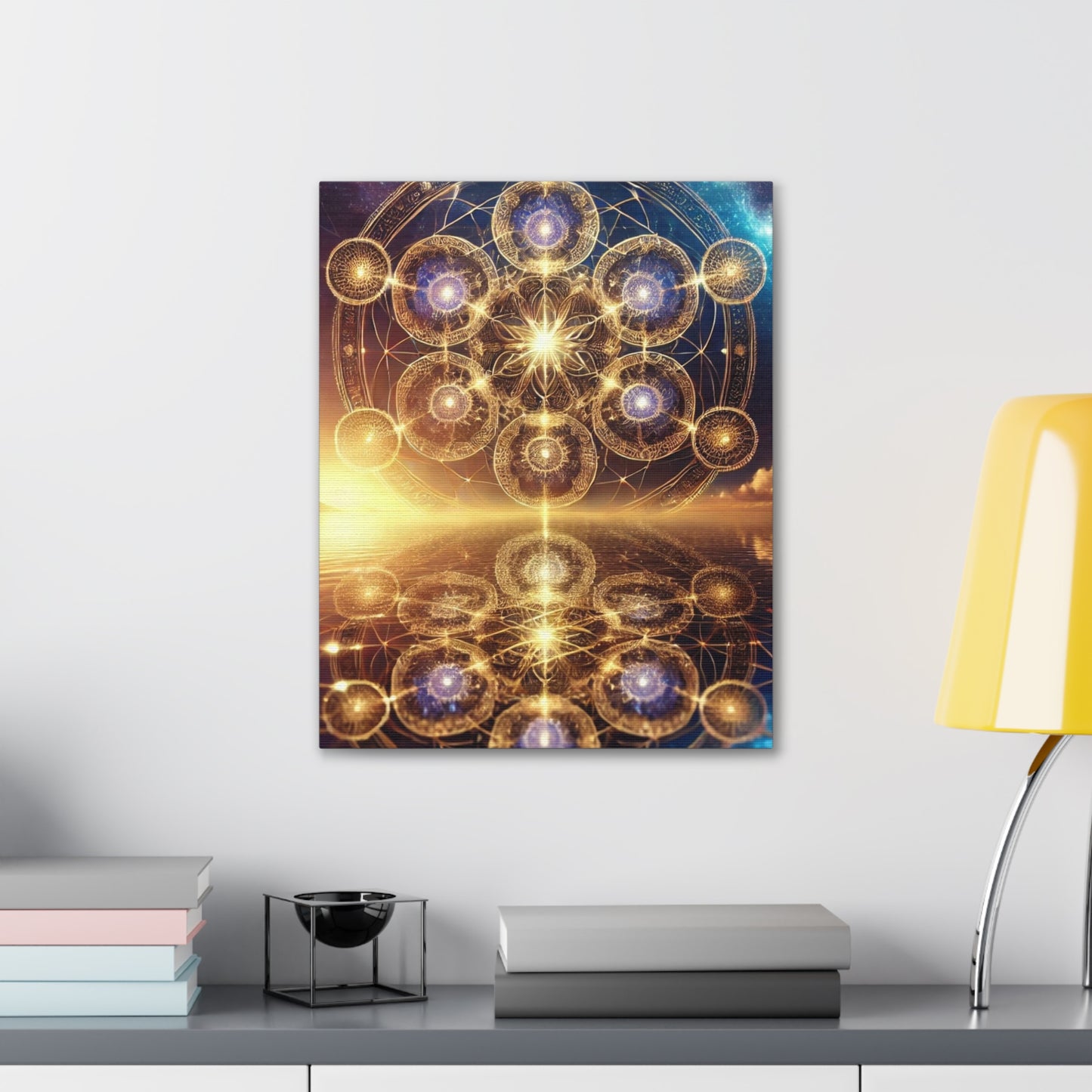 Sacred Geometry Art Canvas Ed. 95