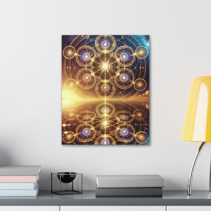 Sacred Geometry Art Canvas Ed. 95