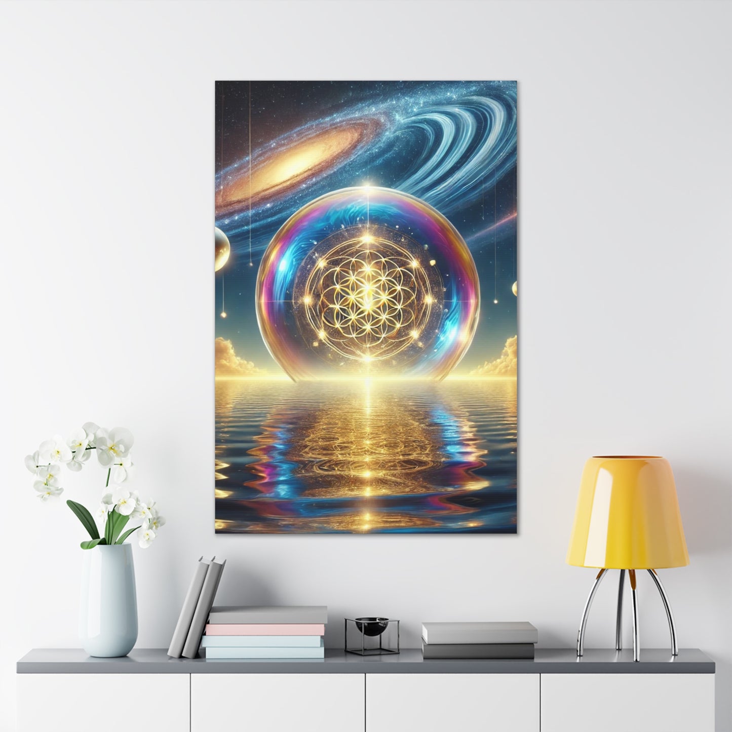 Sacred Geometry Art Canvas Ed. 22