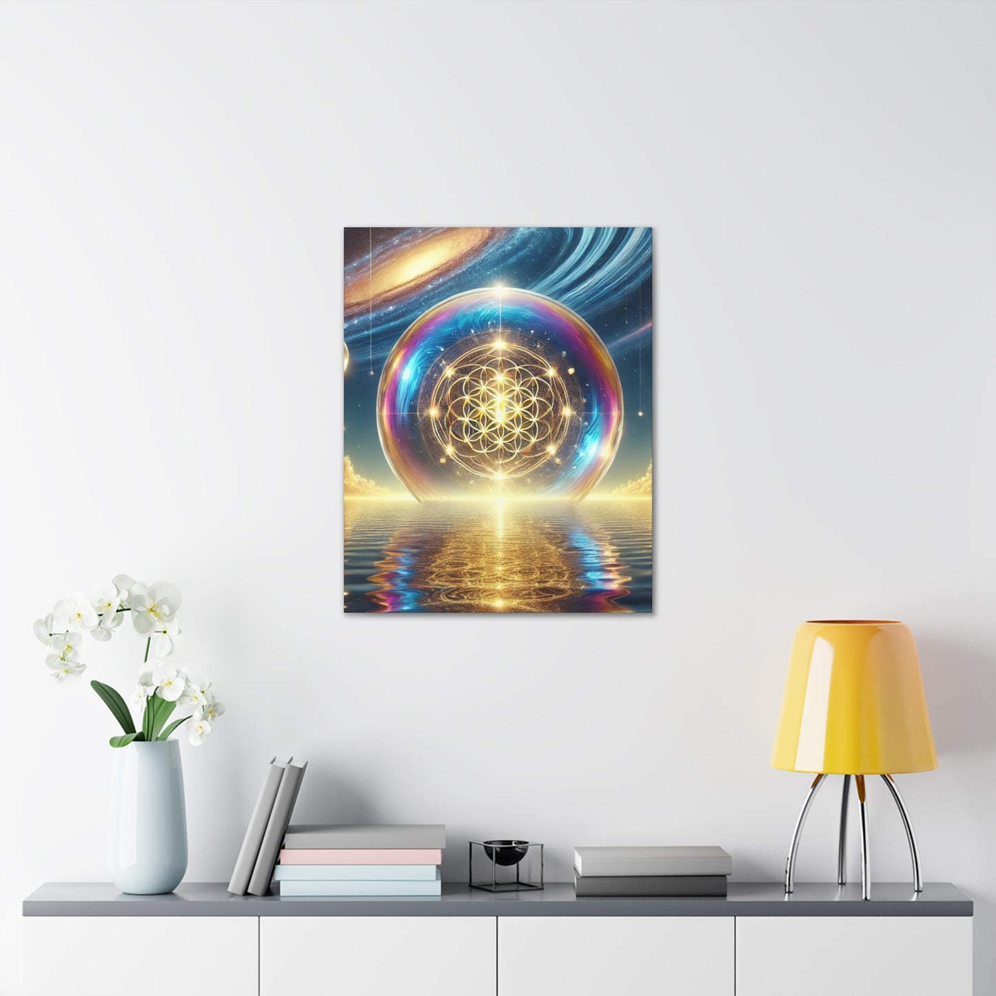 Sacred Geometry Art Canvas Ed. 21