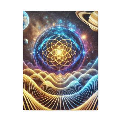 Sacred Geometry Art Canvas Ed. 9