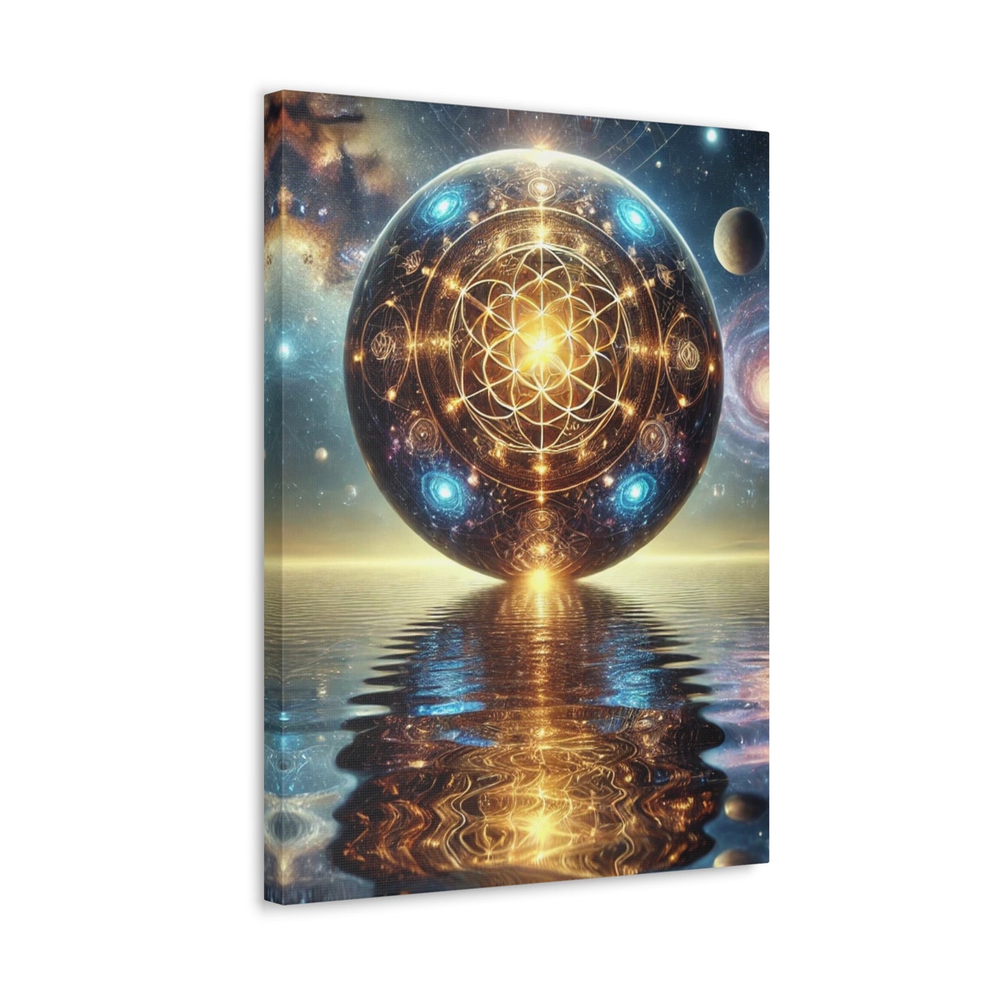 Sacred Geometry Art Canvas Ed. 50