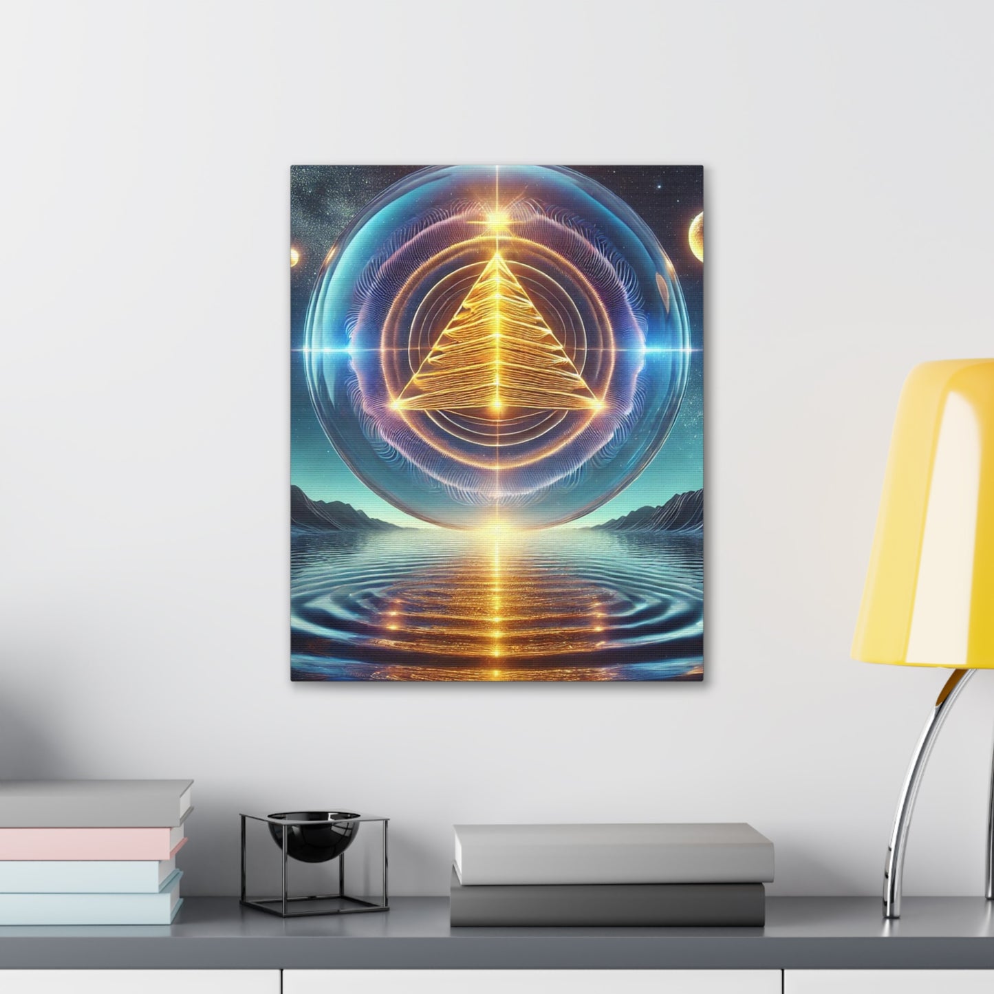 Sacred Geometry Art Canvas Ed. 40