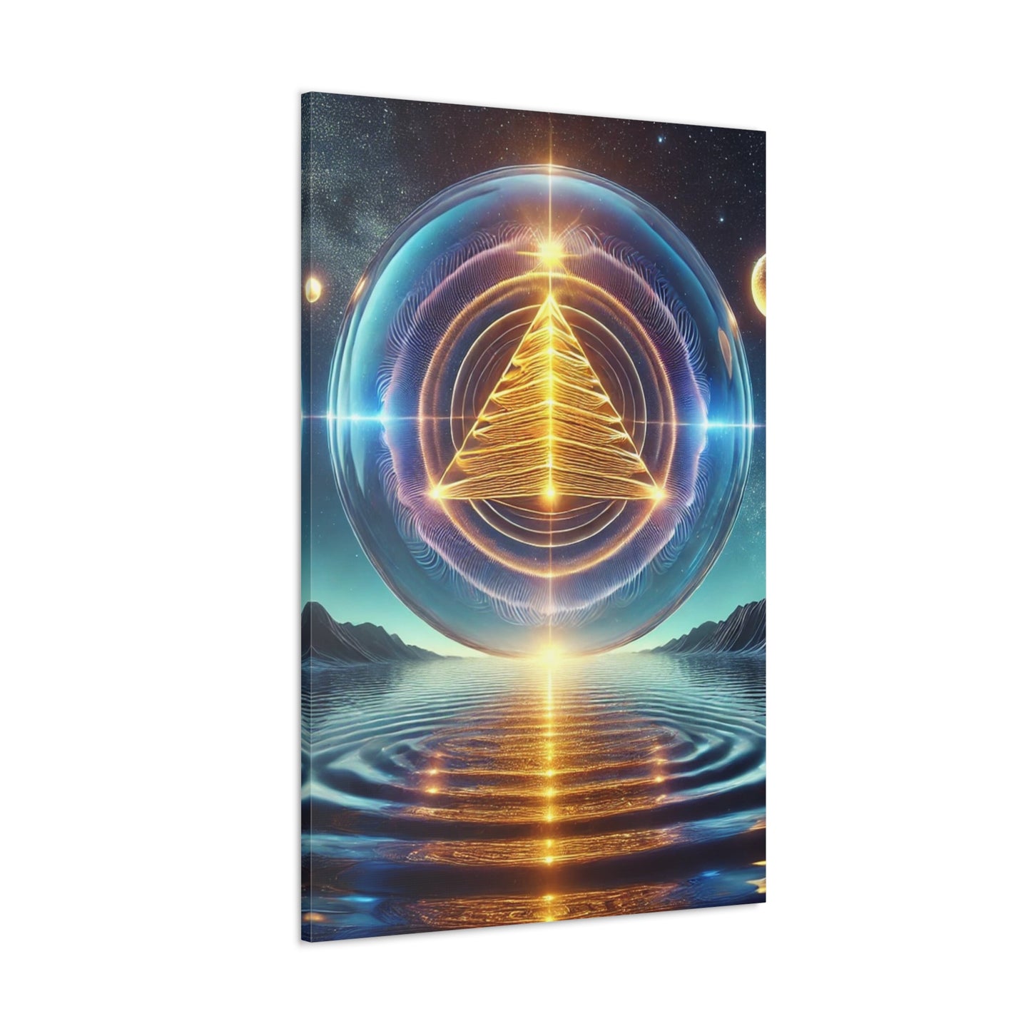 Sacred Geometry Art Canvas Ed. 40