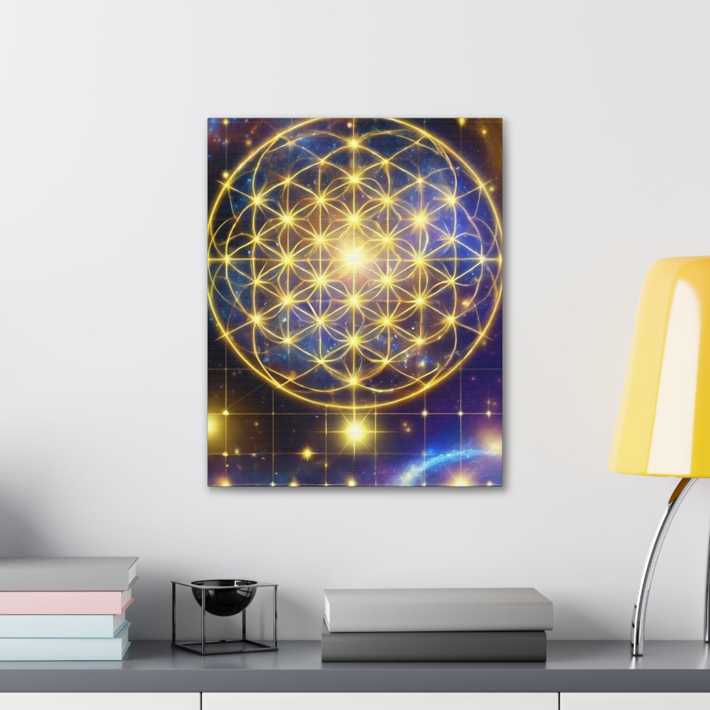 Sacred Geometry Art Canvas Ed. 73