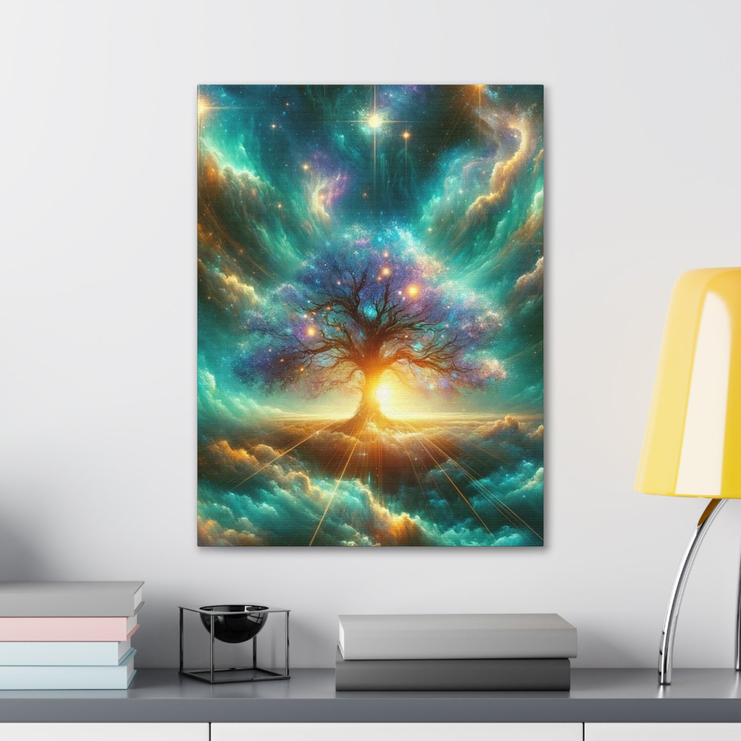 Trees of Light Art Canvas Ed. 16