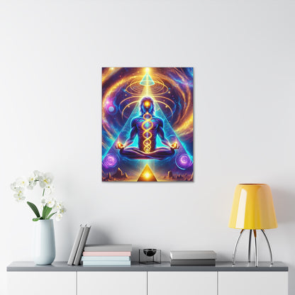 Quantum Entanglement Art Canvas Ed. 10