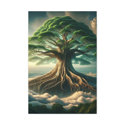 Trees of Light Art Canvas Ed. 8