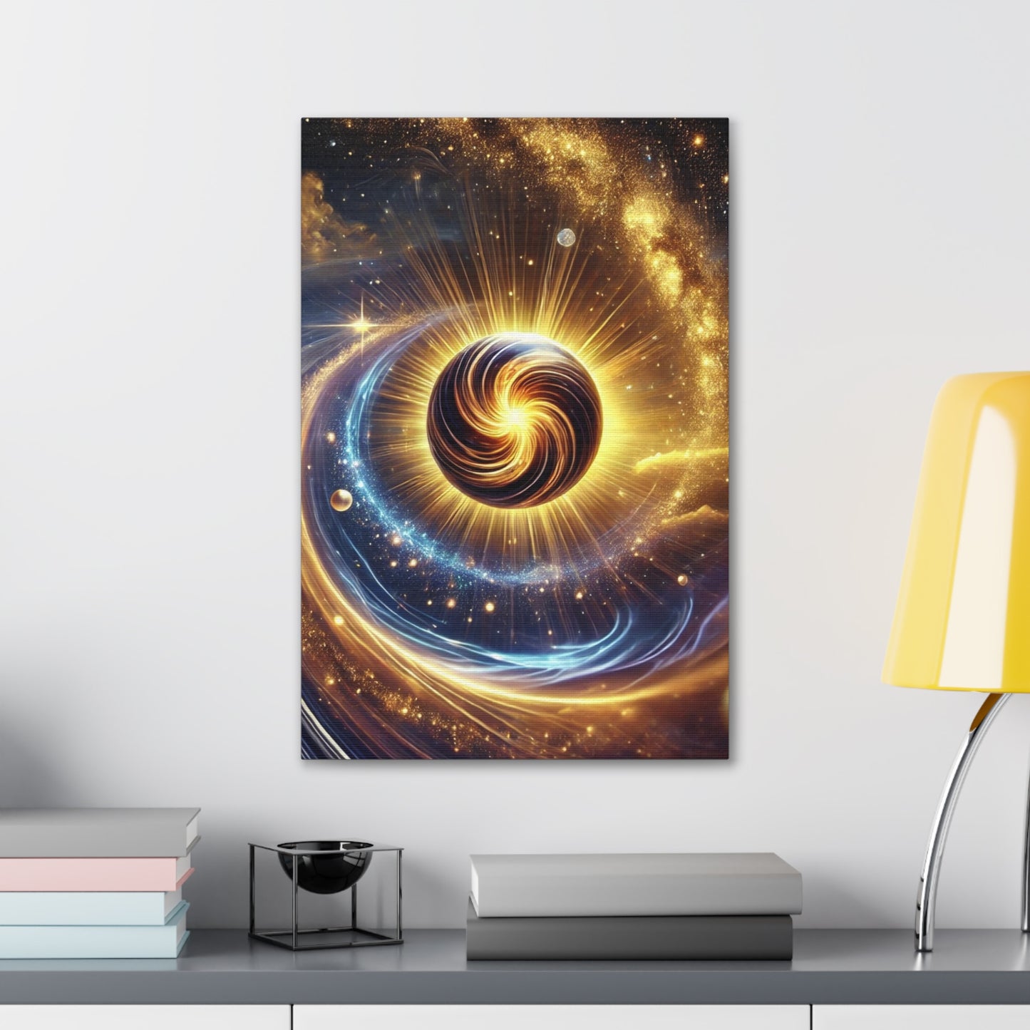 Energetic Orbs Art Canvas Ed. 13