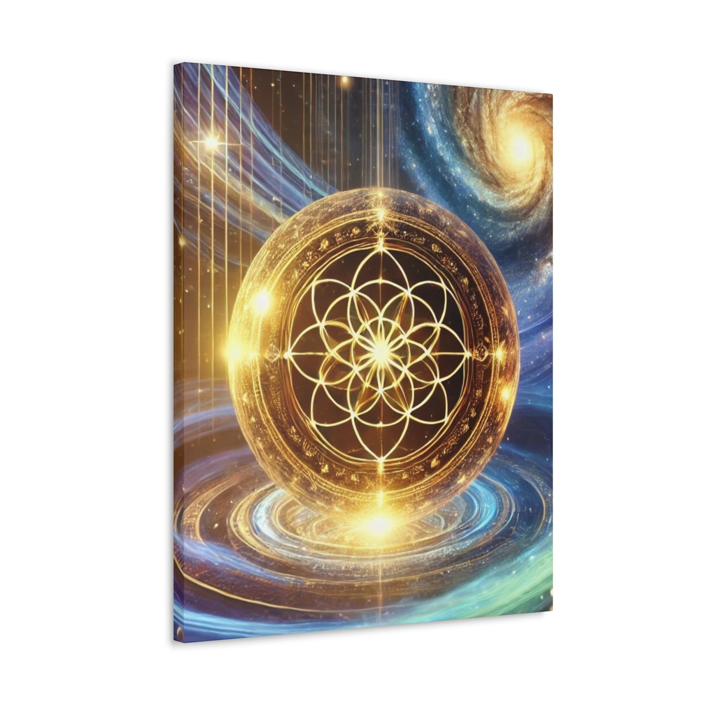 Sacred Geometry Art Canvas Ed. 57